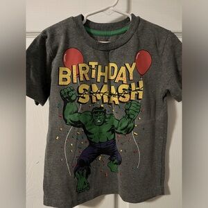 Marvel boys size 6 Birthday Tee